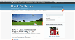 Desktop Screenshot of howtogolflessons.com